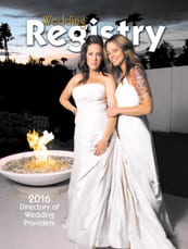 2016 Wedding Expo Registry Magazine Cover