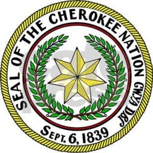 great_seal_of_the_cherokee_nation_tile_coaster