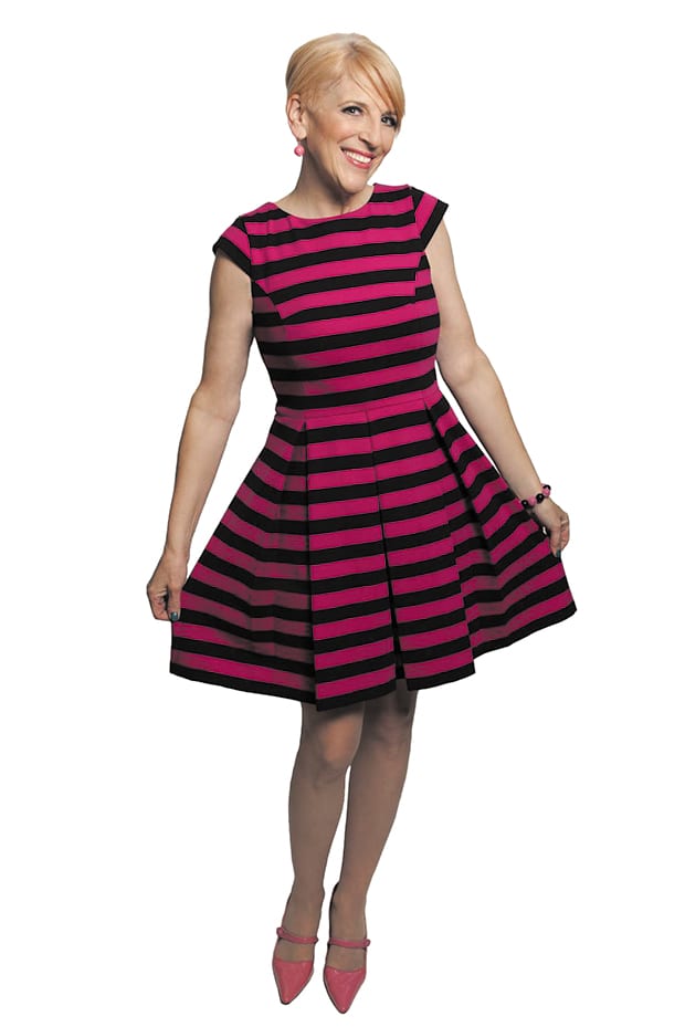 Lisa-Lampanelli-(striped-dress)
