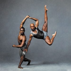 Alvin-Ailey-American-Dance-Theater's-Jamar-Roberts-and-Glenn-Allen-Sims.-Photo-by-Andrew-Eccles