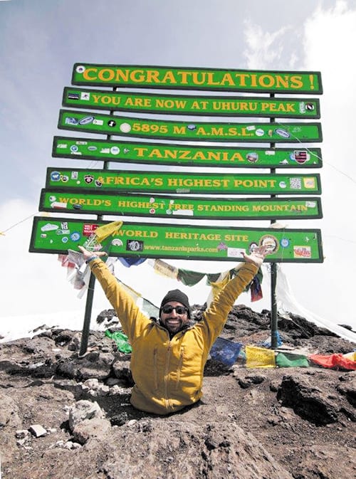 In-2012-Spencer-West-climbed-to-the-summit-of-Mount--Kilimanjaro