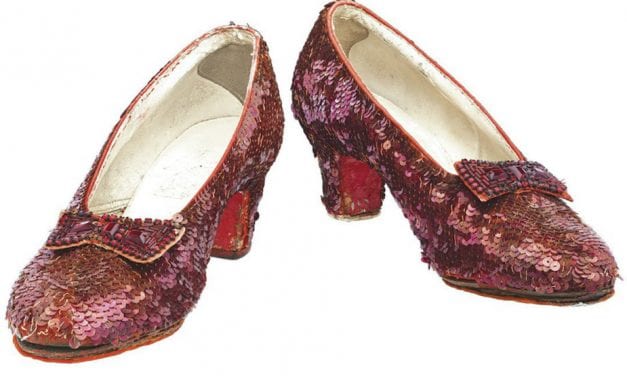 Dorothy’s ruby slippers recovered