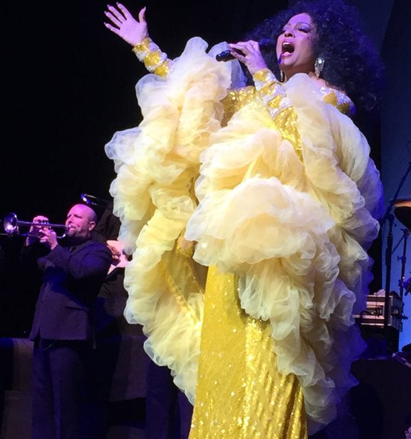 Diana Ross shines at Verizon Theatre
