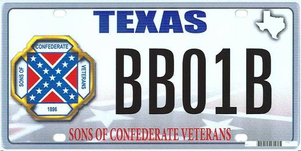 Texas ordered to issue confederate license plates