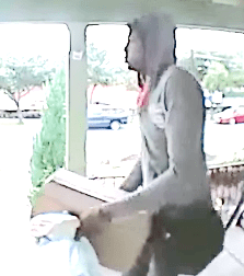 Police seek leads in theft from porch