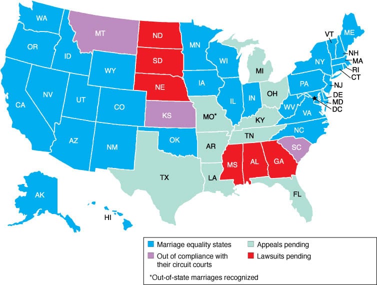 Missouri ruling is stayed pending appeal