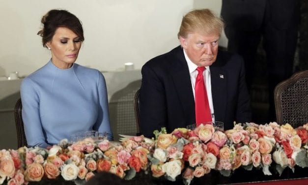 Trumps celebrate 13 whole years together