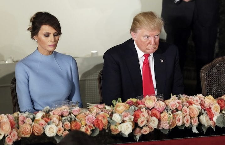 Trumps celebrate 13 whole years together