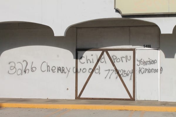 UPDATE: Similar graffiti found blocks from Cathedral of Hope