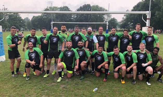 Lost Souls Rugby racks up one win, one loss in first day of Bingham Cup competition
