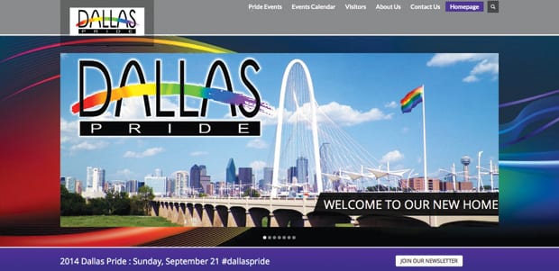 DTG launches DallasPride.org