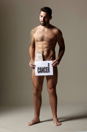 Will Lanier becomes (sexy) poster boy for Colon Cancer Awareness Month