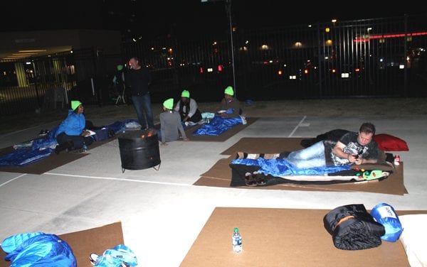 Promise House sleep out raises awareness and funds