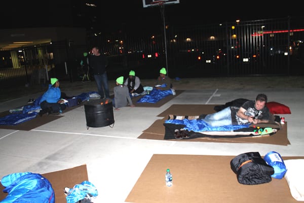 Promise House sleep out raises awareness and funds