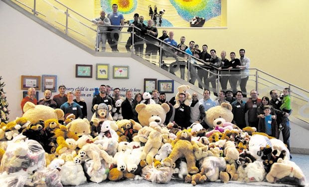 Teddy Bears help children get through surgery