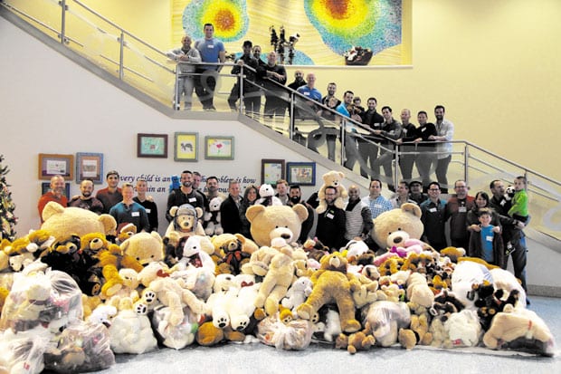 Teddy Bears help children get through surgery