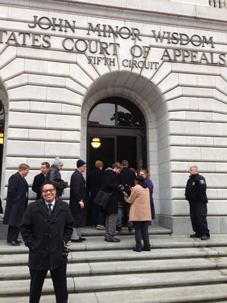 Sound available for 5th Circuit oral arguments in Louisiana case