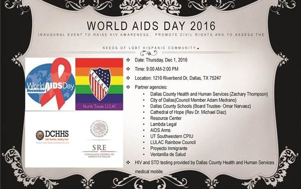 World AIDS Day testing available