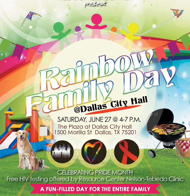 June 27 is Rainbow Family Day at Dallas City Hall