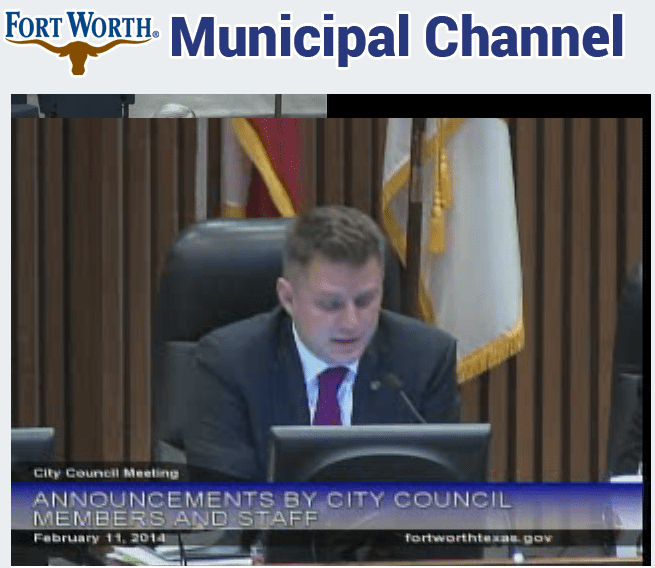 BREAKING: Fort Worth City Councilman Joel Burns announces he will resign, effective immediately