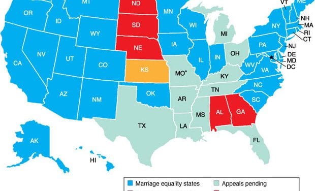 UPDATE: Mississippi and Arkansas marriage bans overturned