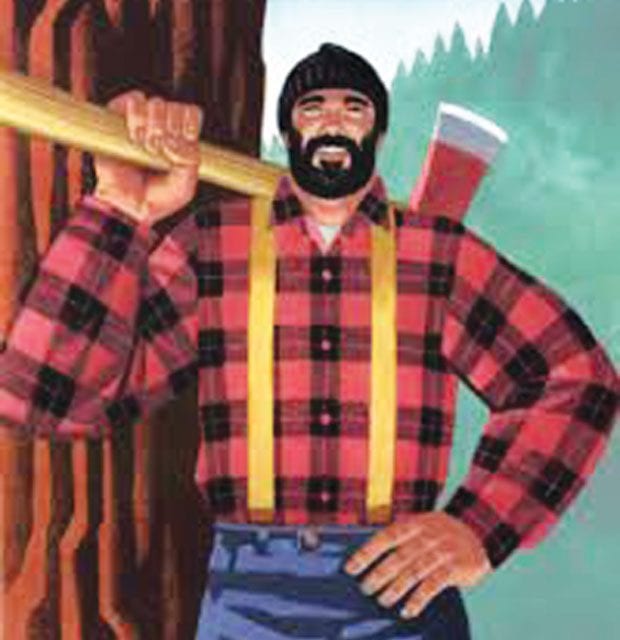 At least I’m not a lumberjack like my great-grandfather