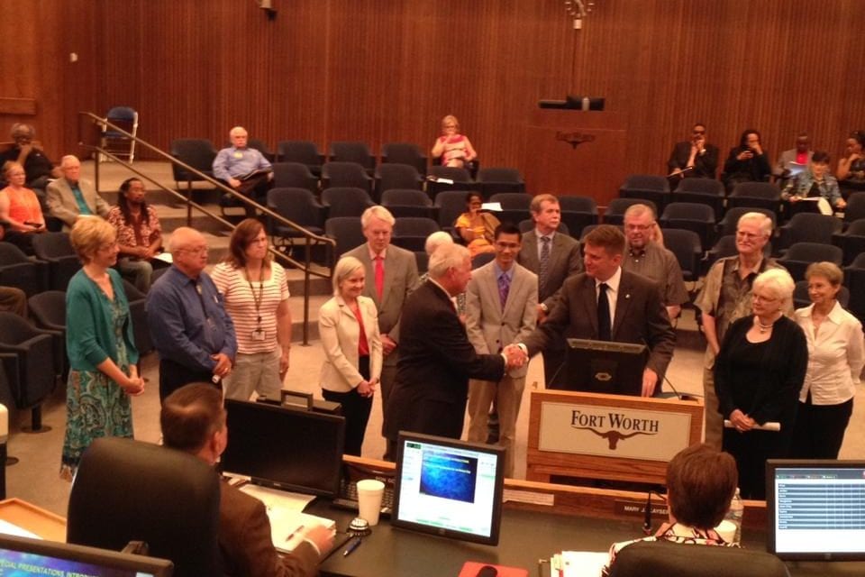 Fort Worth Council declares today ‘Jon Nelson Day’ in honor of FFW president