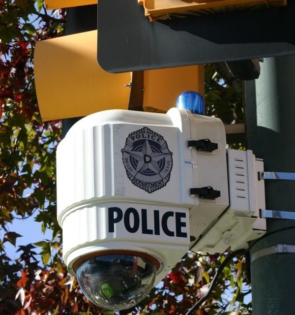 New police camera goes up at Cedar Springs and Throckmorton