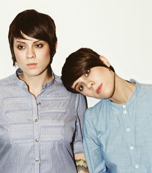 Lesbian duo Tegan and Sara perform at Annette Strauss Square