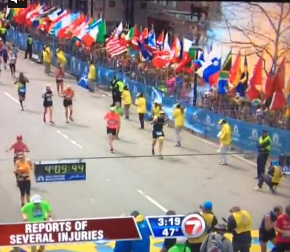 Explosion rocks Boston Marathon finish line; 2 dead, at least 23 injured