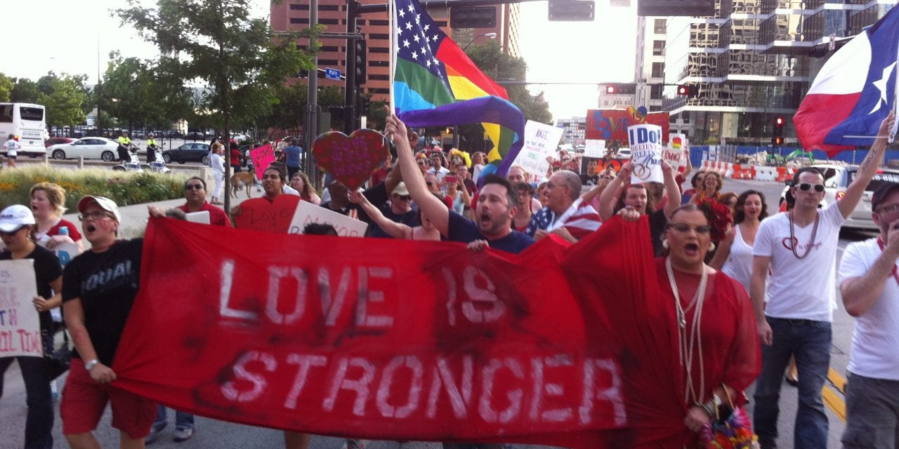 PIC OF THE DAY: ‘Love is stronger’