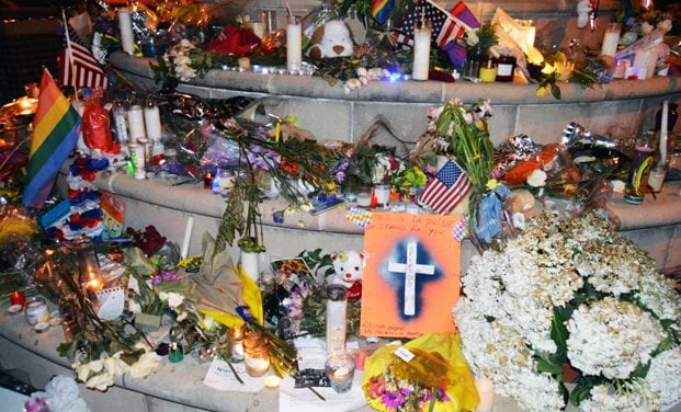 UPDATE: Items from the memorial to Orlando at the Legacy of Love monument have been located