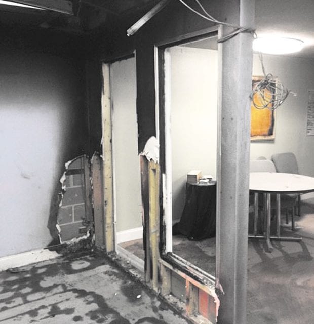 Trinity MCC temporarily relocates after fire