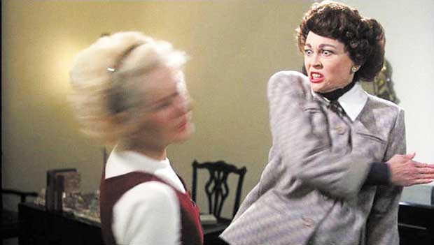 No more wire hangers — ever! Come see ‘Mommie Dearest’ in the theater!