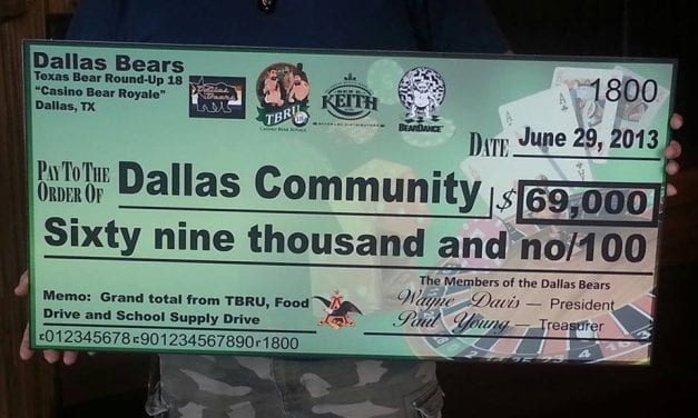 Dallas Bears donate $69K to charities