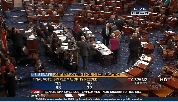 ENDA passes U.S. Senate