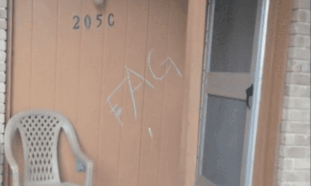 Vandals scrawl ‘fag’ on lesbian couple’s apartment door in South Texas