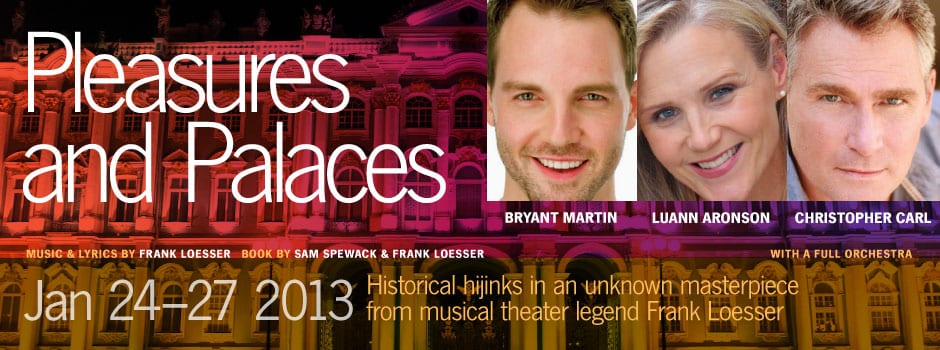 “Pleasures and Palaces” opens at Lyric Stage