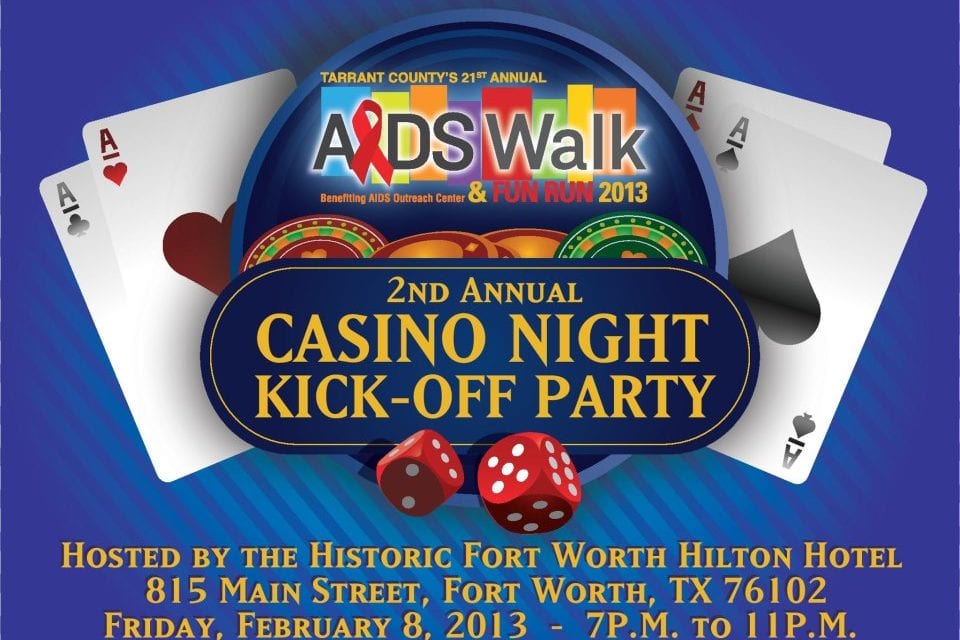 AOC kicks off 21st Tarrant County AIDS Walk with a casino party