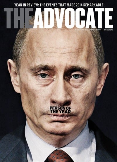 Advocate names Putin its Person of the Year