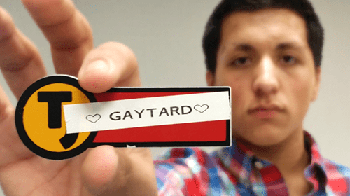 Forced to wear ‘gaytard’ name tag, Gay South Dakota teen files complaint