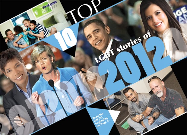 Top 10 LGBT stories of 2012