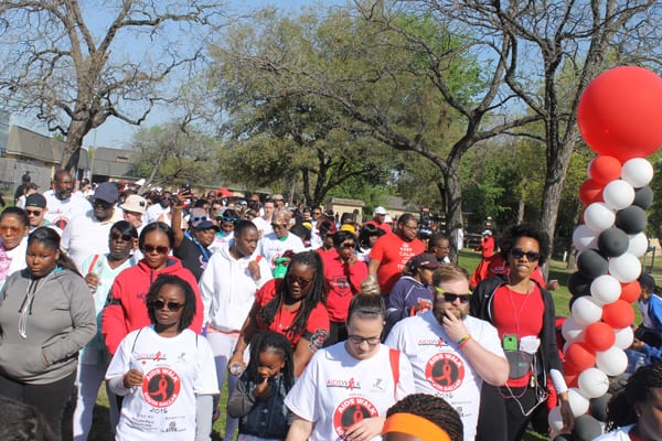 AIDS Walk South Dallas steps off
