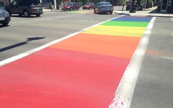 Tucson installs rainbow crosswalks