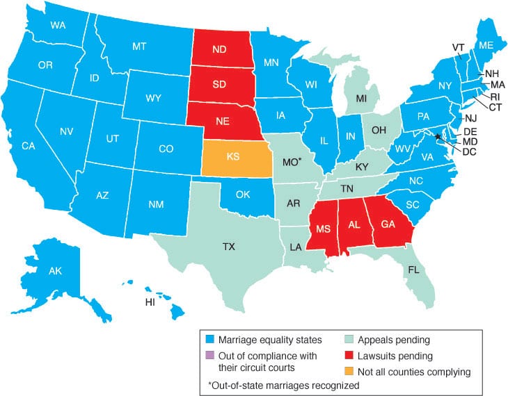 This Week in Marriage Equality: Montana appeals, Kansas remains stubborn