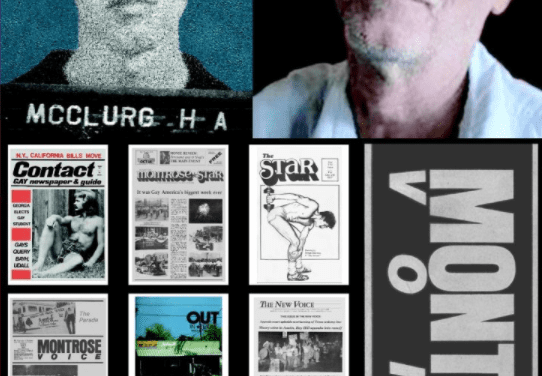 Gay publishing pioneer Henry McClurg has died
