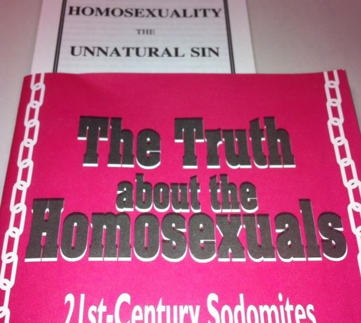 Is ‘Sodomites’ the new ‘queer’?