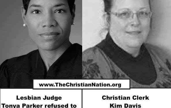 Religious right tries to compare Tonya Parker to Kim Davis
