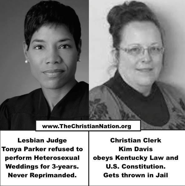 Religious right tries to compare Tonya Parker to Kim Davis