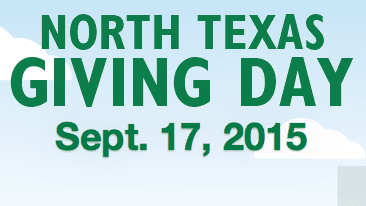 Sept. 17 is North Texas Giving Day